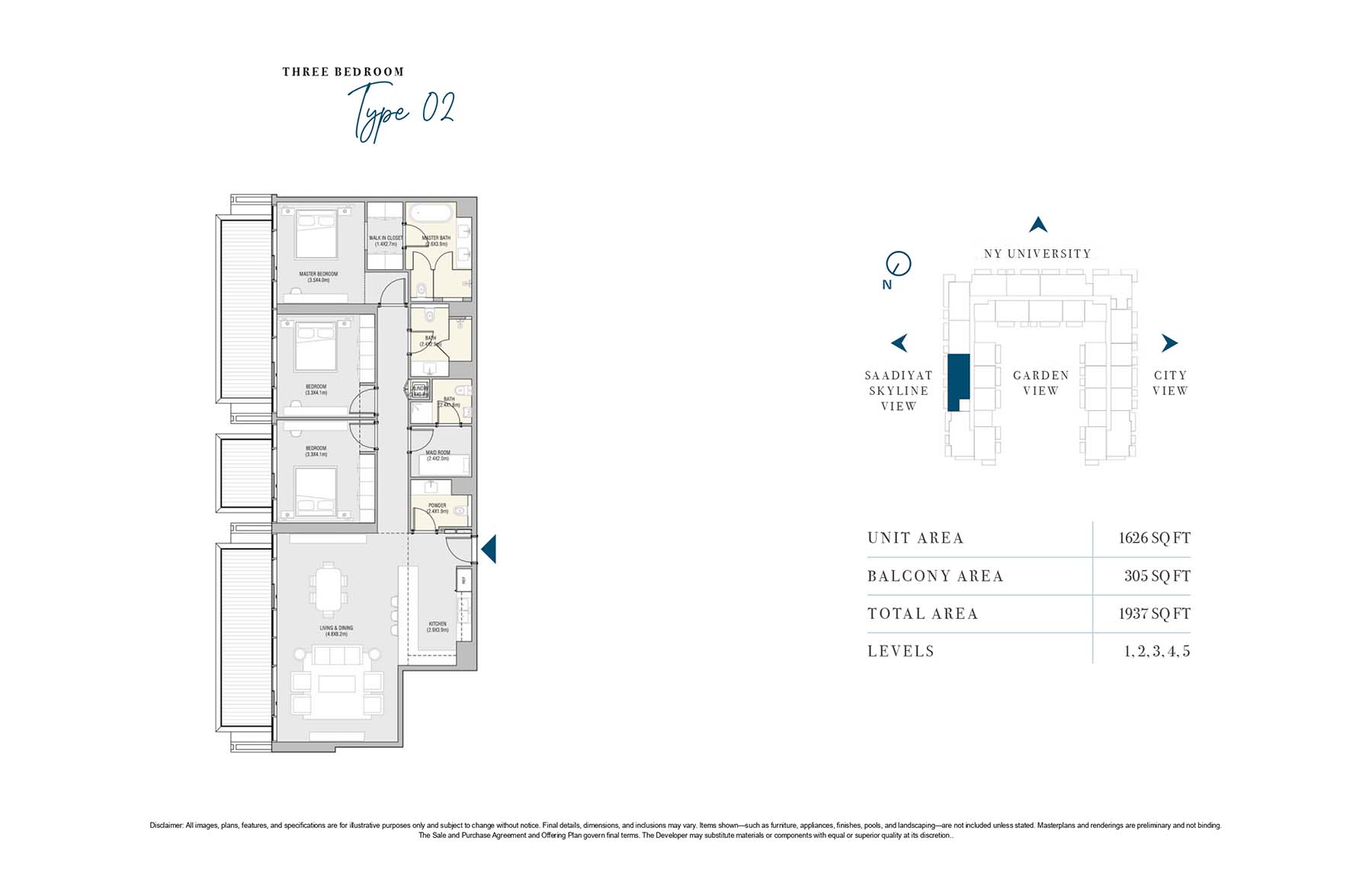 3 Bedroom